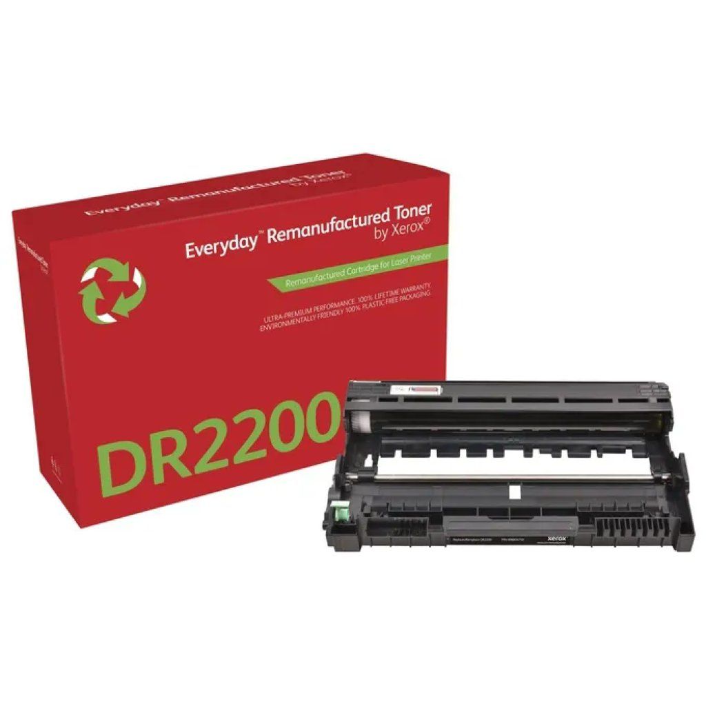 Xerox Everyday 006R04750 Tamburo Compatibile Brother DR-2200, 12.000 Pagine, Nero