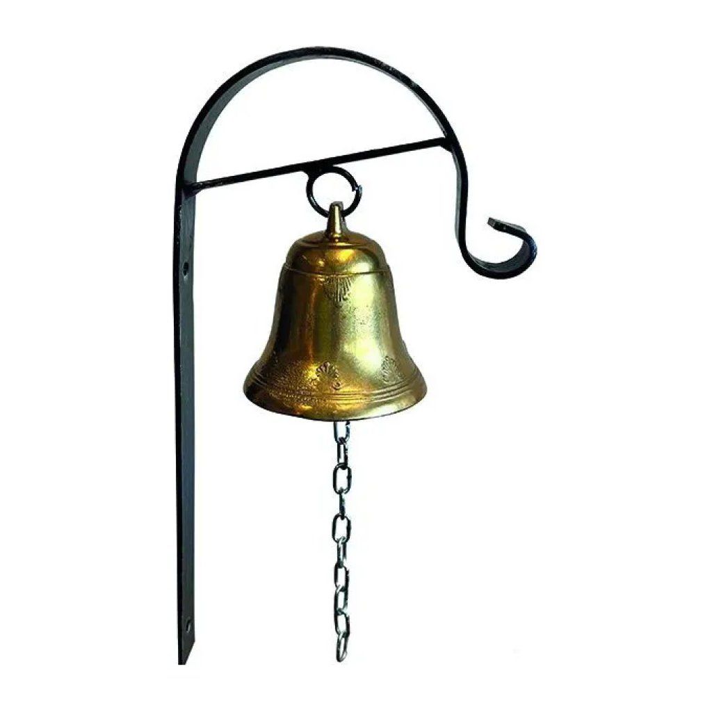 Sprint Campana decorativa in ferro battuto e ottone 10 cm, 40 × 20 cm