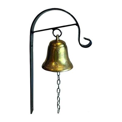 Sprint Campana decorativa in ferro battuto e ottone 10 cm, 40 × 20 cm