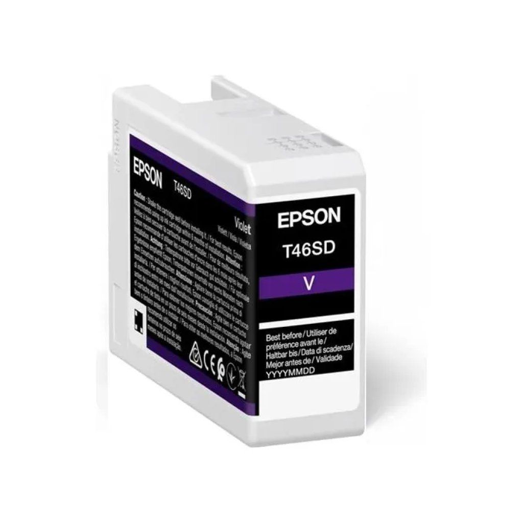 Epson Cartuccia Epson UltraChrome Pro Viola 25 ml C13T46SD00 Epson Cartuccia Epson UltraChrome Pro Viola 25 ml C13T46SD00