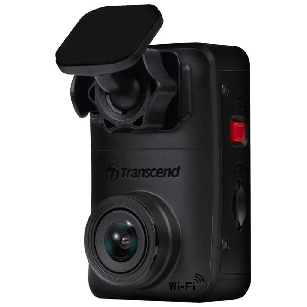 Transcend DrivePro 10 Dashcam QHD 1440p, Wi-Fi, 140°, microSD 64GB