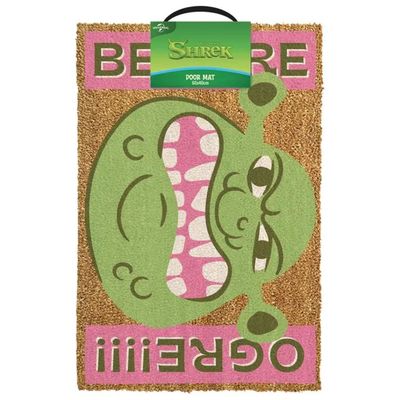 PYRAMID Zerbino Shrek Beware Ogre in fibra di cocco 60 x 40 cm