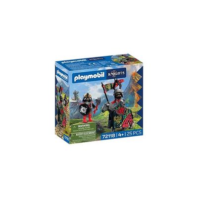 PLAYMOBIL Knights 72118 – Comandante dei Cavalieri del Drago