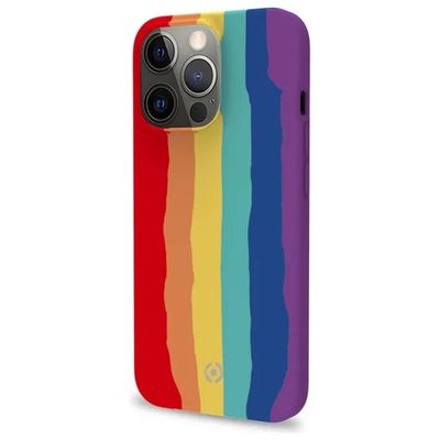 Celly Rainbow Cover multicolore per iPhone 13 Pro