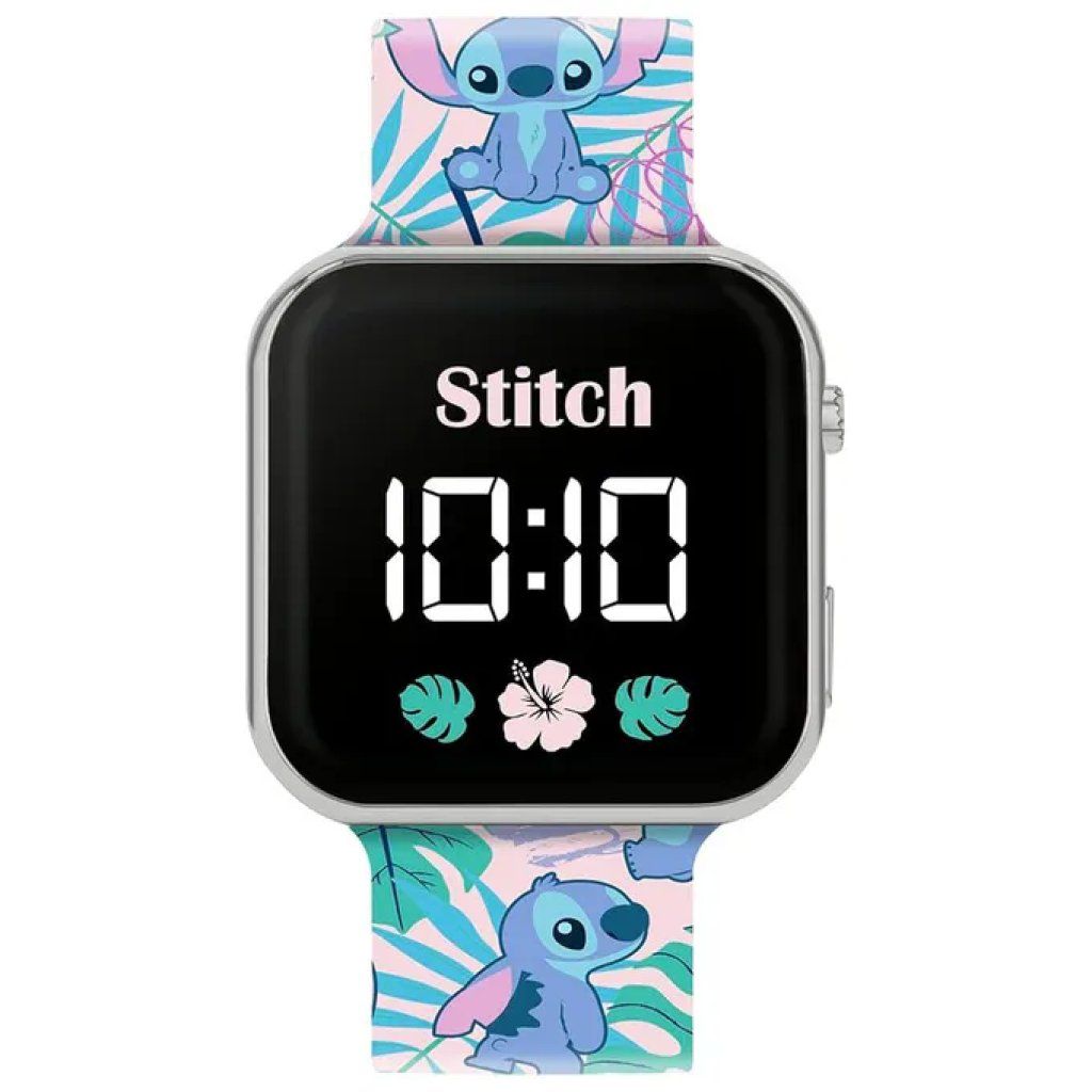 CARTOON Orologio digitale per bambini Disney Lilo & Stitch con cassa da 33 mm
