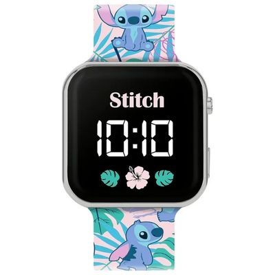 CARTOON Orologio digitale per bambini Disney Lilo & Stitch con cassa da 33 mm