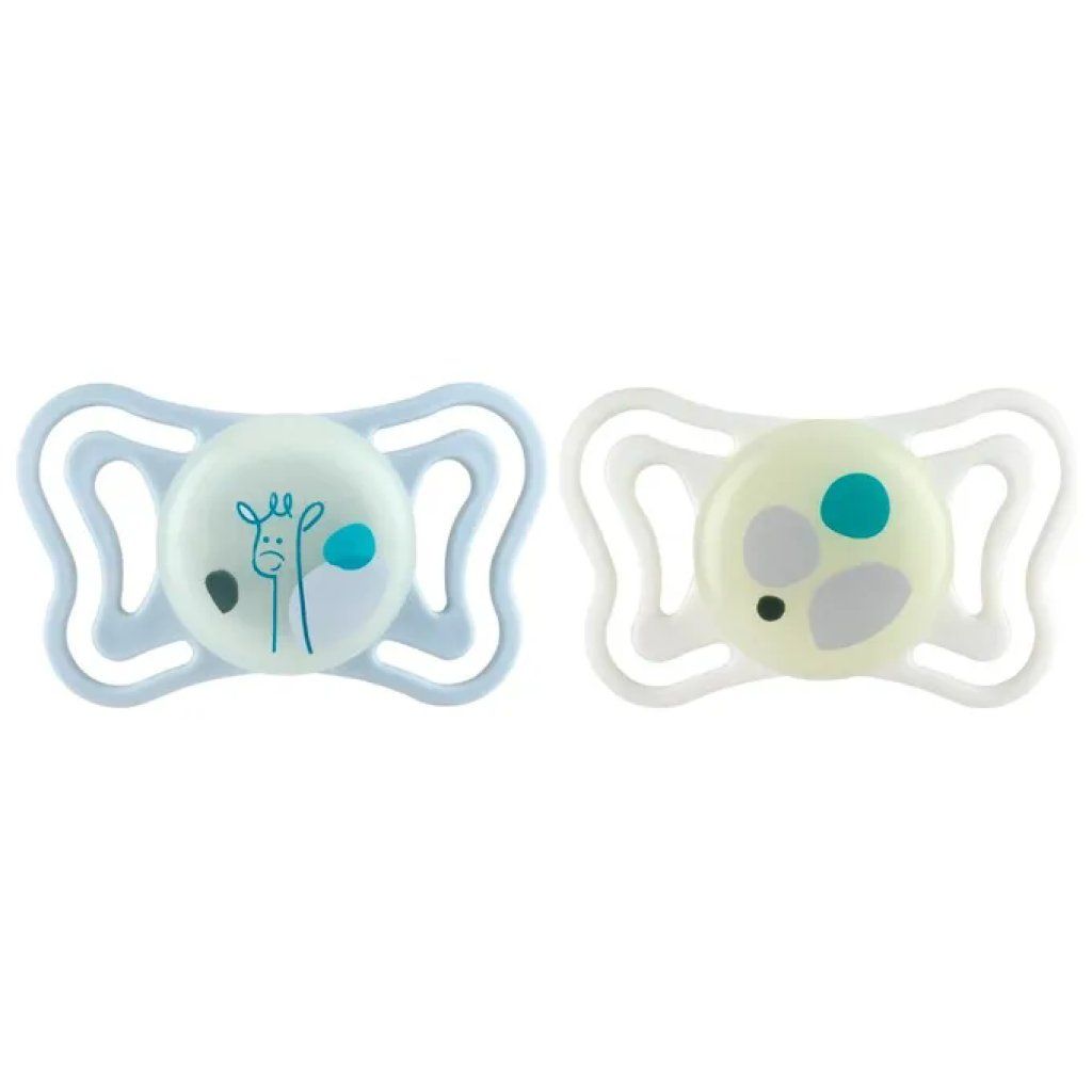 Chicco PhysioForma Light Succhietti in Silicone, 2-6 Mesi, Rosa, 2 Pezzi
