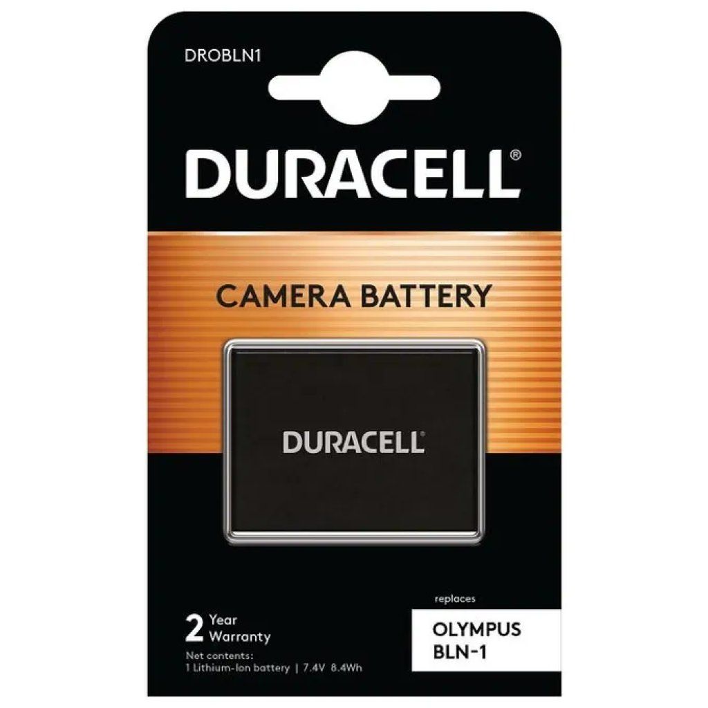 Duracell Batteria Ricaricabile Li-Ion 1140 mAh per Olympus BLN-1