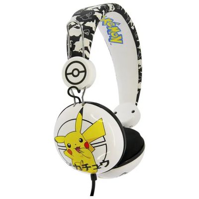 4SIDE OTL Technologies PK0603 Pokémon Pikachu Japanese Cuffie Over-Ear Cablate per Bambini 3.5 mm 1
