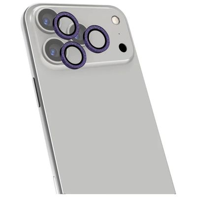 Celly Protezione Obiettivi Fotocamera iPhone 17 Pro Max Viola – 3 Pezzi