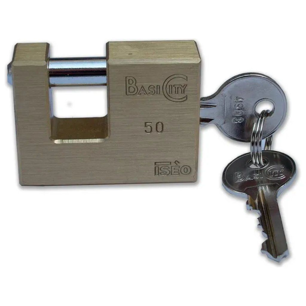 ISEO Lucchetto rettangolare ISEO City Basic 70 mm