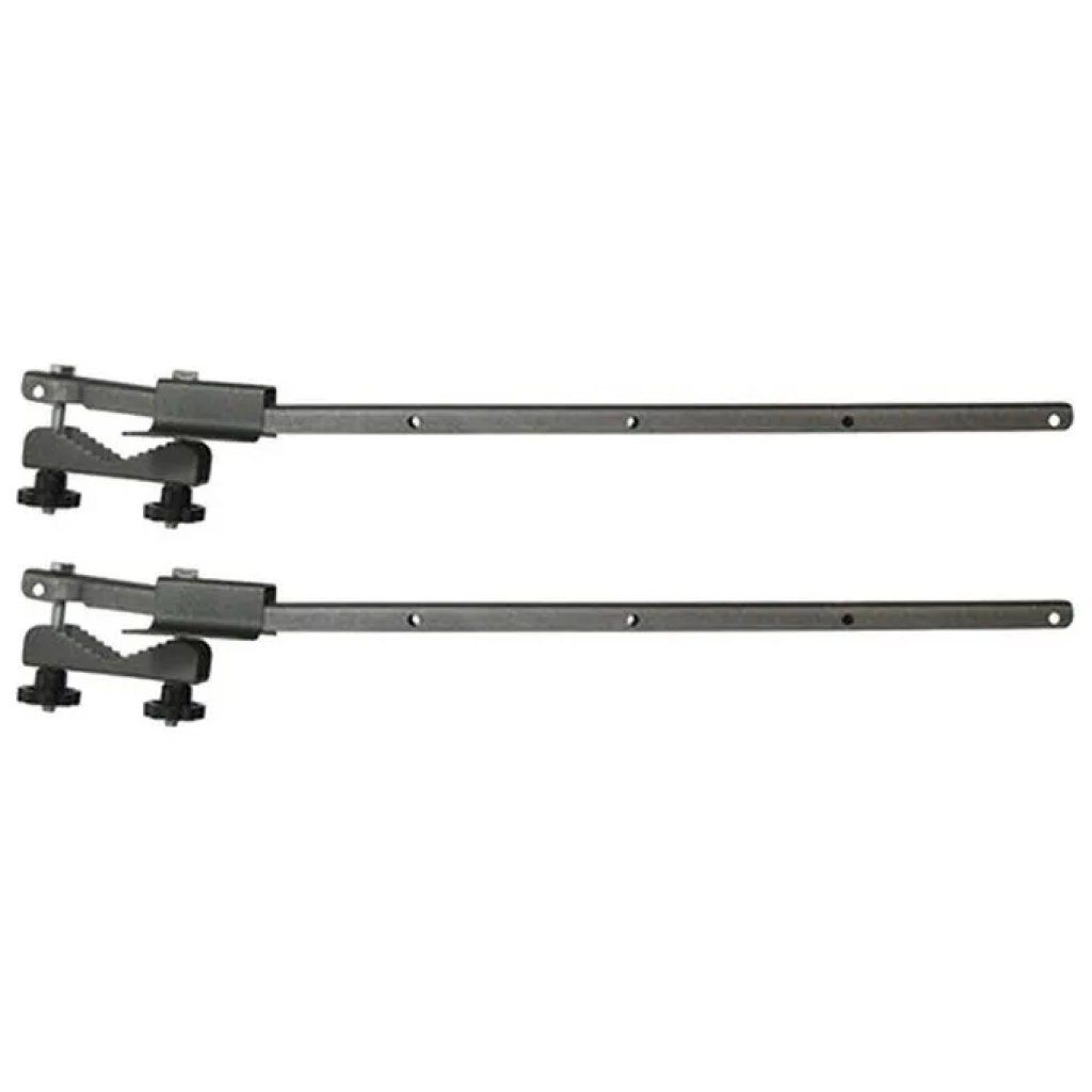 GENERICO Stendibiancheria da balcone ribaltabile zincato – set da 2
