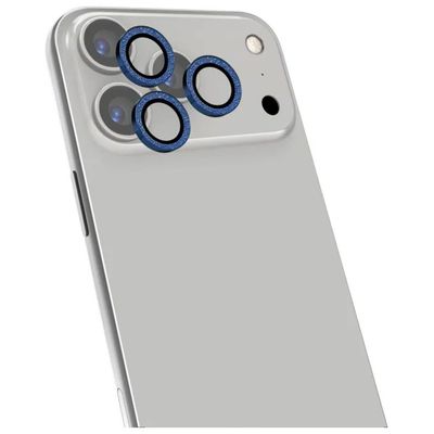 Celly protezioni obiettivo fotocamera per iPhone 17 Pro Max, blu, confezione da 3