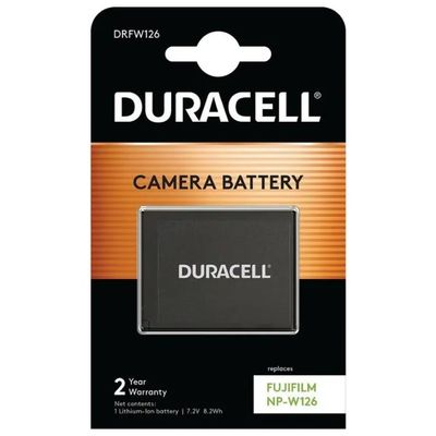 Duracell Batteria Li-Ion 1000 mAh per Fujifilm NP-W126