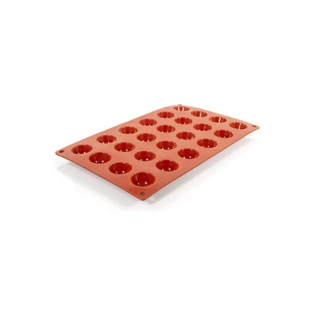 Pavoni Italia FR004 – Stampo in silicone 24 semisfere 3 cm