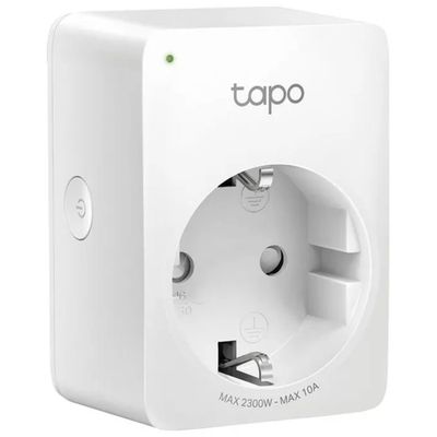 TP-Link Tapo P100 Presa Smart Wi-Fi 10 A, 2300 W, Bianca