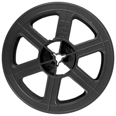Reflecta 66043 Bobina per Pellicola Super 8 e Normal 8, 127 mm, 60 m, Nera