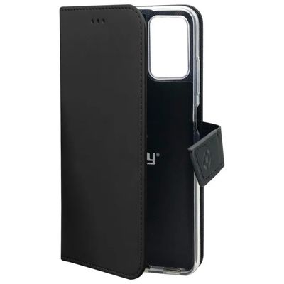 Celly Wally Cover a Portafoglio per Samsung Galaxy A03 - Nera