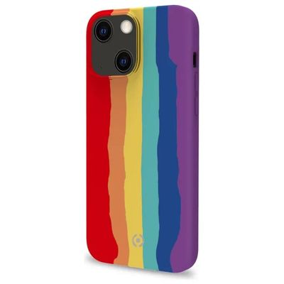 Celly Rainbow Cover multicolore per iPhone 13