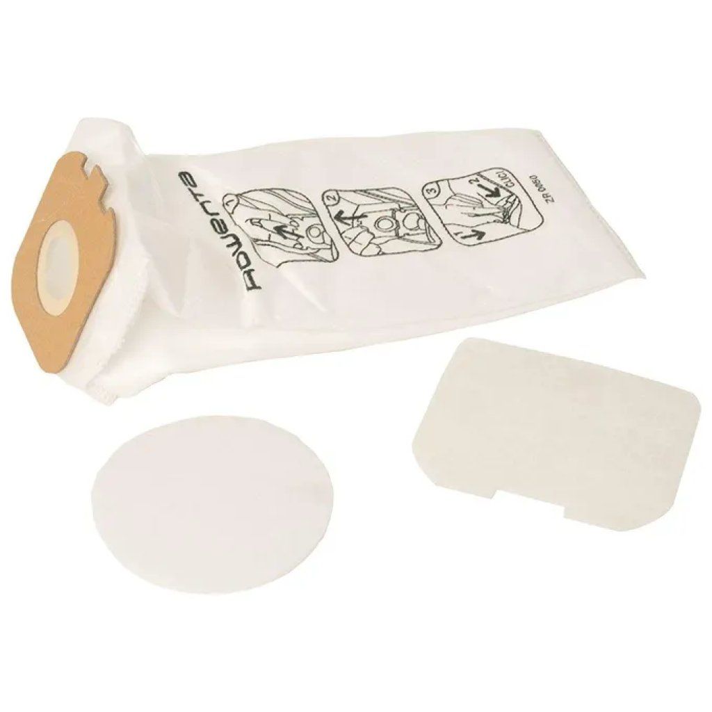 Rowenta ZR0050 Kit Sacchetti Aspirapolvere in Micropile, 5 Sacchetti e 1 Microfiltro