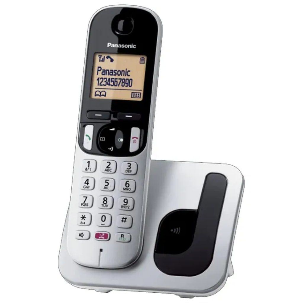 Panasonic KX-TGC250JTS Telefono Cordless DECT GAP Display 1 Panasonic KX-TGC250JTS Telefono Cordless DECT GAP Display 1