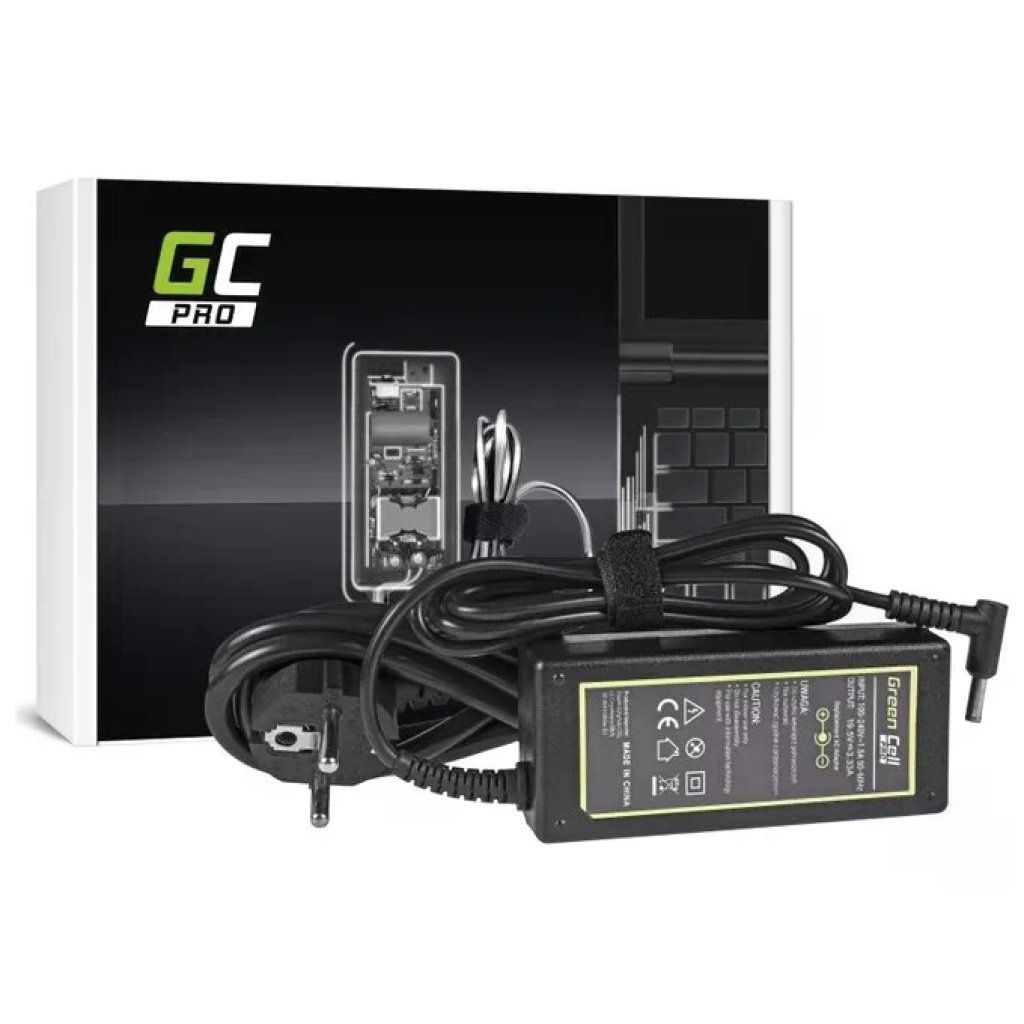 GREEN CELL Alimentatore Green Cell AD49P 65 W, 19,5 V per laptop GREEN CELL Alimentatore Green Cell AD49P 65 W, 19,5 V per laptop