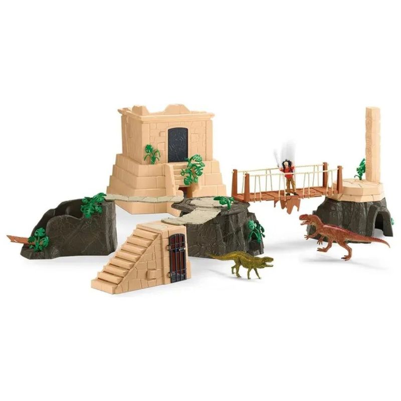 Schleich Dinosaurs Mega Set Conquista del Tempio 42656, 169 pezzi