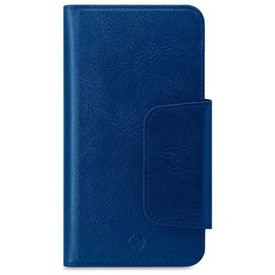 Celly Duomo Wallet Case blu per smartphone fino a 5,8″