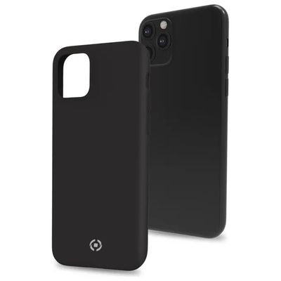 Celly Feeling Cover in Silicone Nero per iPhone 11 Pro Max