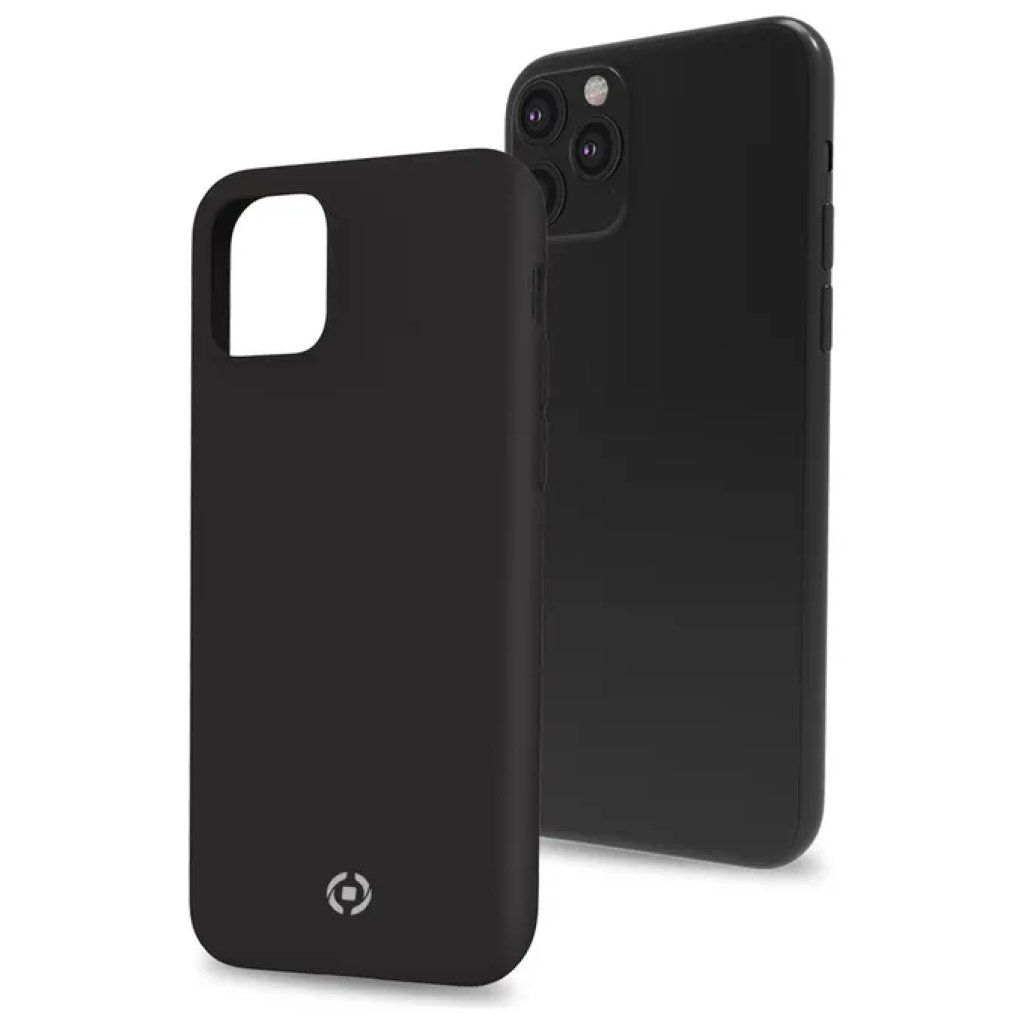 Celly FEELING1002BK Feeling Cover Custodia iPhone 11 Pro Max Silicone Liquido Soft