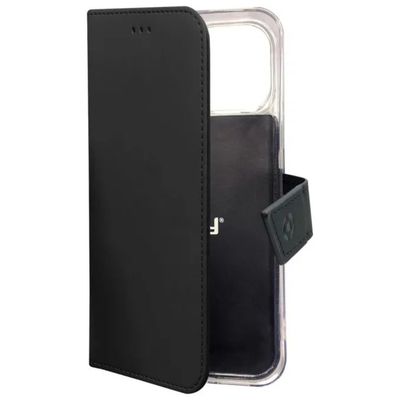 Celly Wally Cover a Libro Nera per iPhone 14 Pro Celly Wally Cover a Libro Nera per iPhone 14 Pro