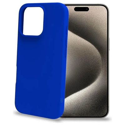 Celly Cromo Cover Blu per iPhone 16 Pro