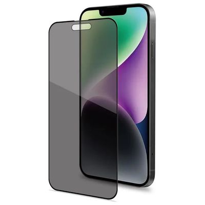 Celly Privacy Full Screen per iPhone 15 – Pellicola Privacy Nera