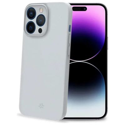 Celly Space Cover bianca per iPhone 15 Pro Max