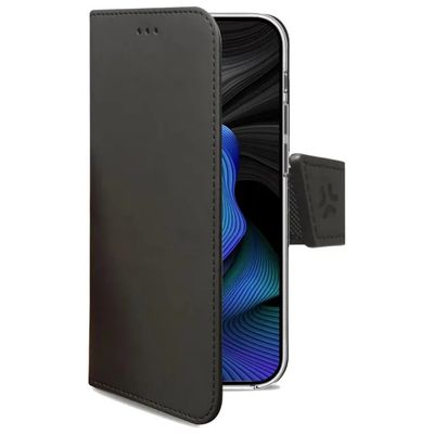 Celly Wally Case a libro per Samsung Galaxy S23 FE – Nero