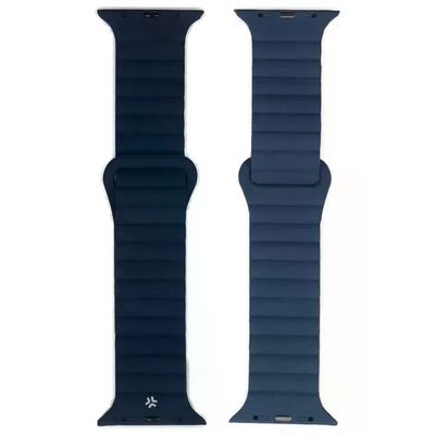 Celly WBANDMAGBLLB – Cinturino magnetico per Apple Watch 42/44/45 mm, magenta e nero