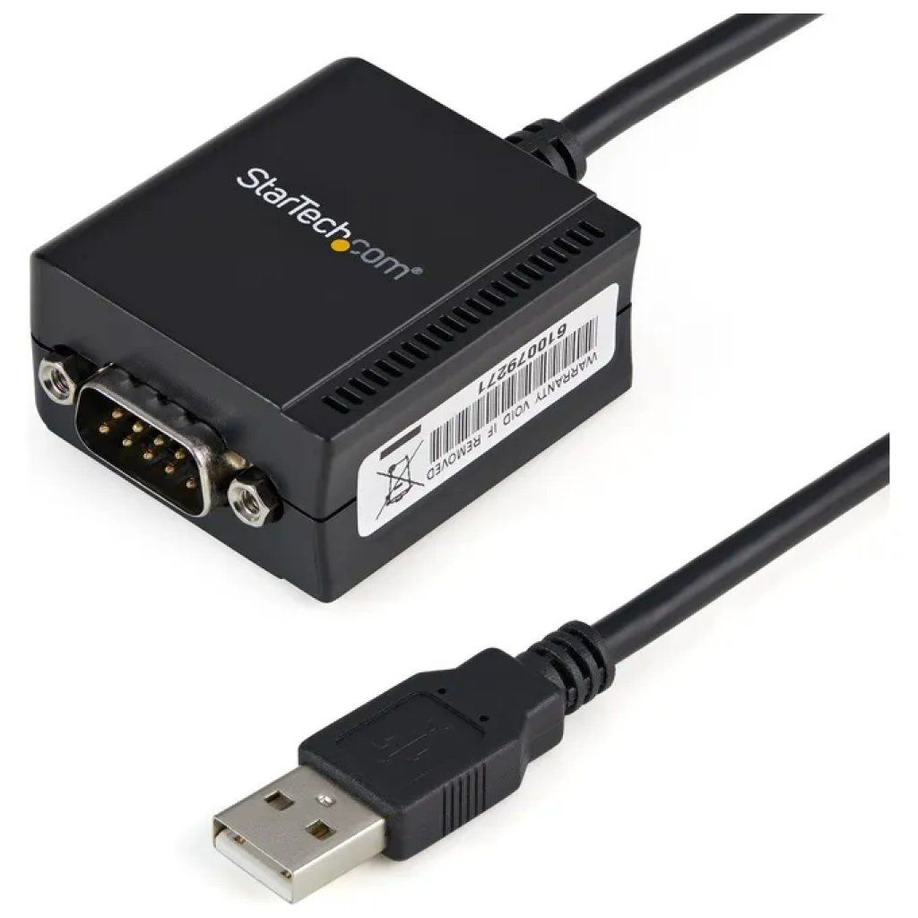 StarTech.com ICUSB2321F – Cavo adattatore USB a seriale RS-232, 1,8 m