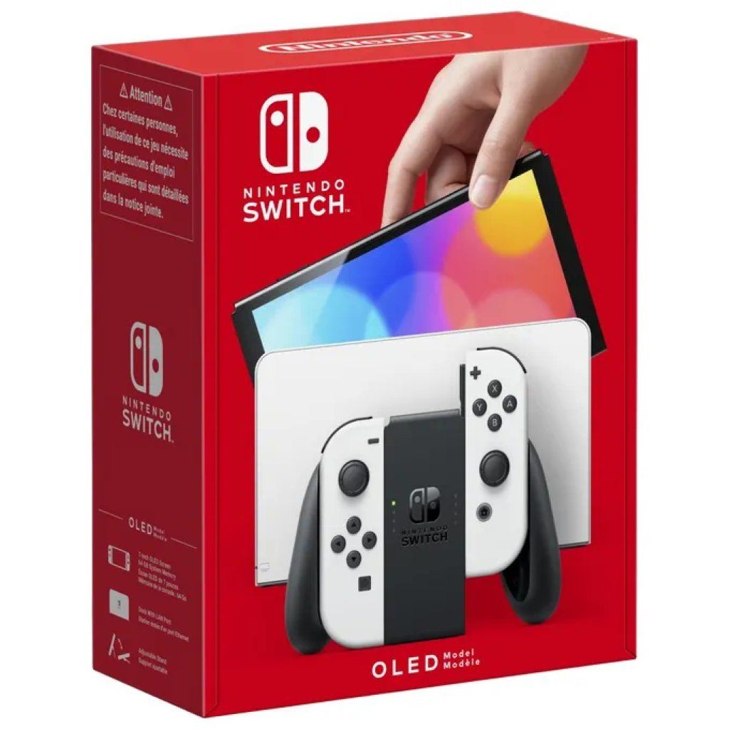 Nintendo Switch OLED Bianca 64 GB con Joy-Con Nintendo Switch OLED Bianca 64 GB con Joy-Con
