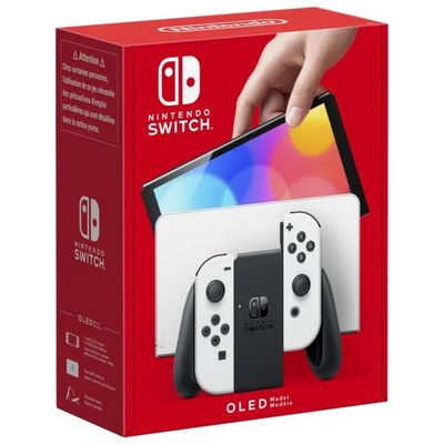 Nintendo Switch OLED Bianca 64 GB con Joy-Con
