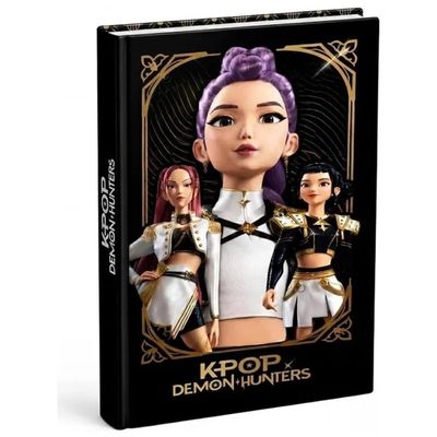 Safta Diario scolastico K-Pop Demon Hunters SAFTA 10 mesi, effetto 3D