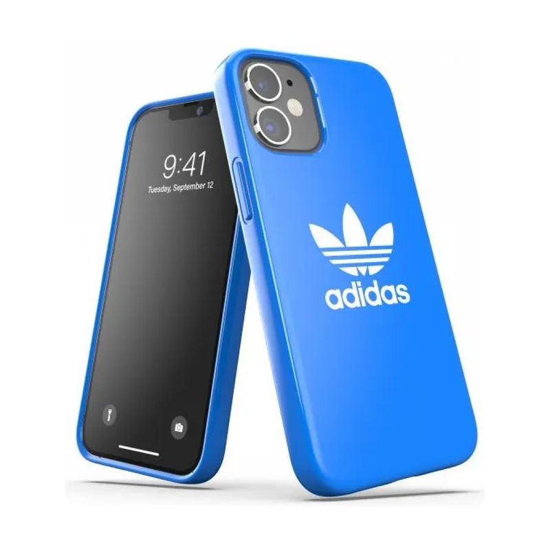 Adidas 42288 Snap Case blu per iPhone 12 Mini