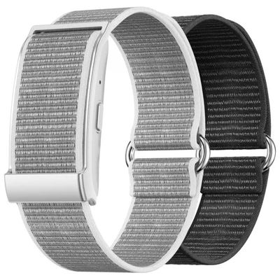 Nilox Onair Smartband Fitness senza schermo, Bluetooth IP68, argento