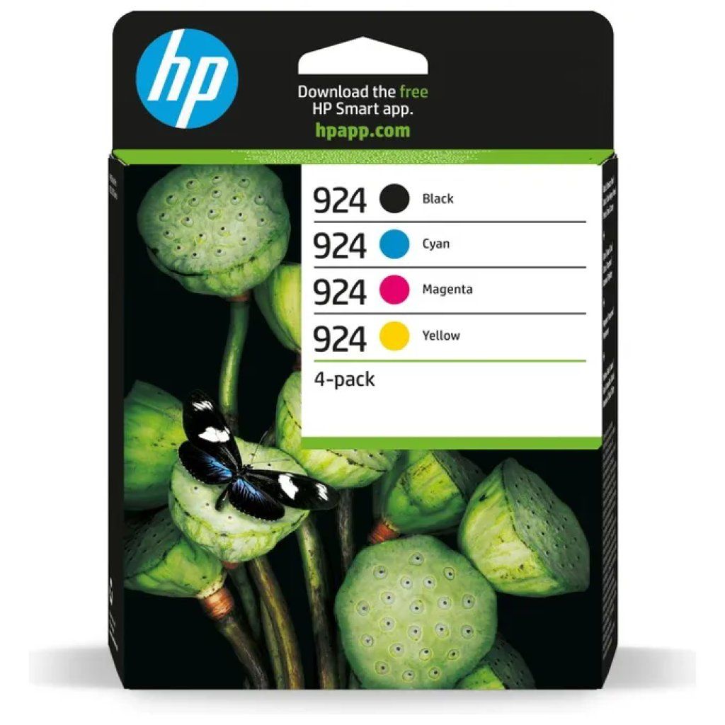 HP 6C3Z1NE – Set 4 cartucce originali HP 924 CMYK