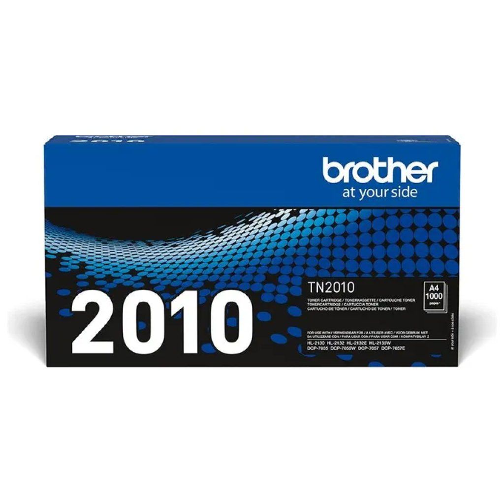 Brother TN-2010 Toner Nero Originale, 1.000 Pagine