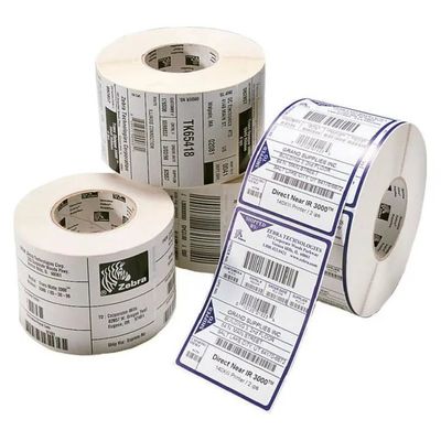 Zebra Z-Select 2000T – Rotolo da 700 etichette adesive 102 × 102 mm