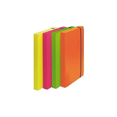 Fellowes Shocking File – Cartelle progetto A4, set da 4