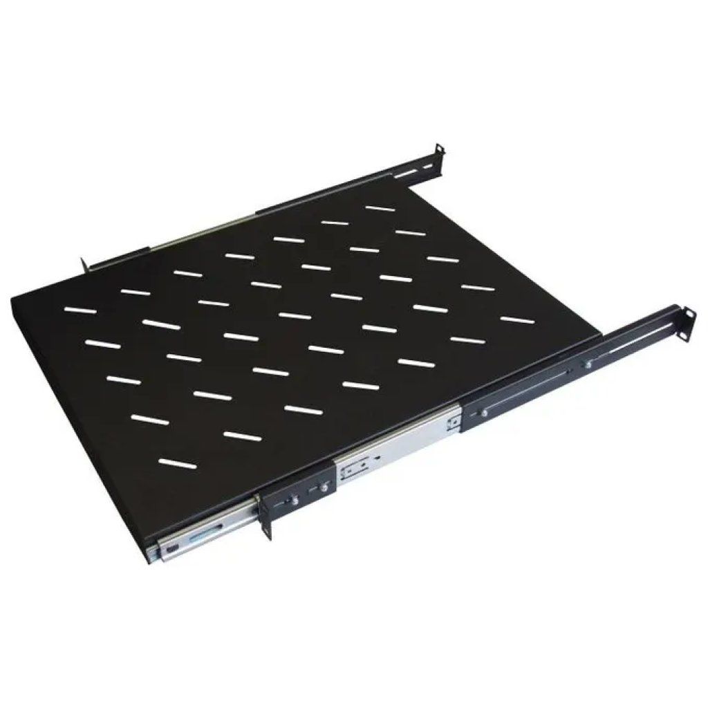 WP EUROPE Ripiano estraibile rack 19″ 1U, profondità 65 cm, nero – WP Europe