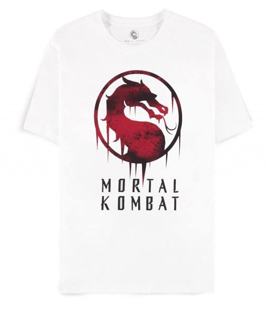 DIFUZED T-shirt bianca Mortal Kombat Difuzed – Taglia S