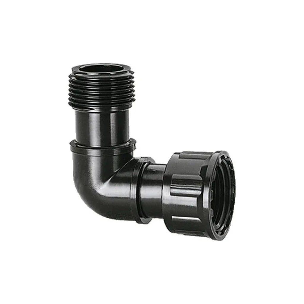 Claber Rainjet 90807 Gomito Filettato 1” F x 1” M per Irrigazione