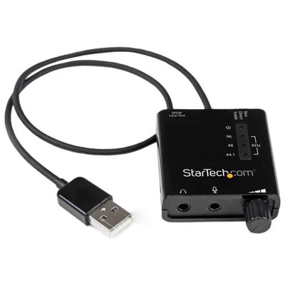 StarTech.com ICUSBAUDIO2D Scheda Audio Esterna USB con Uscita Digitale SPDIF e Ingresso Microfono 5